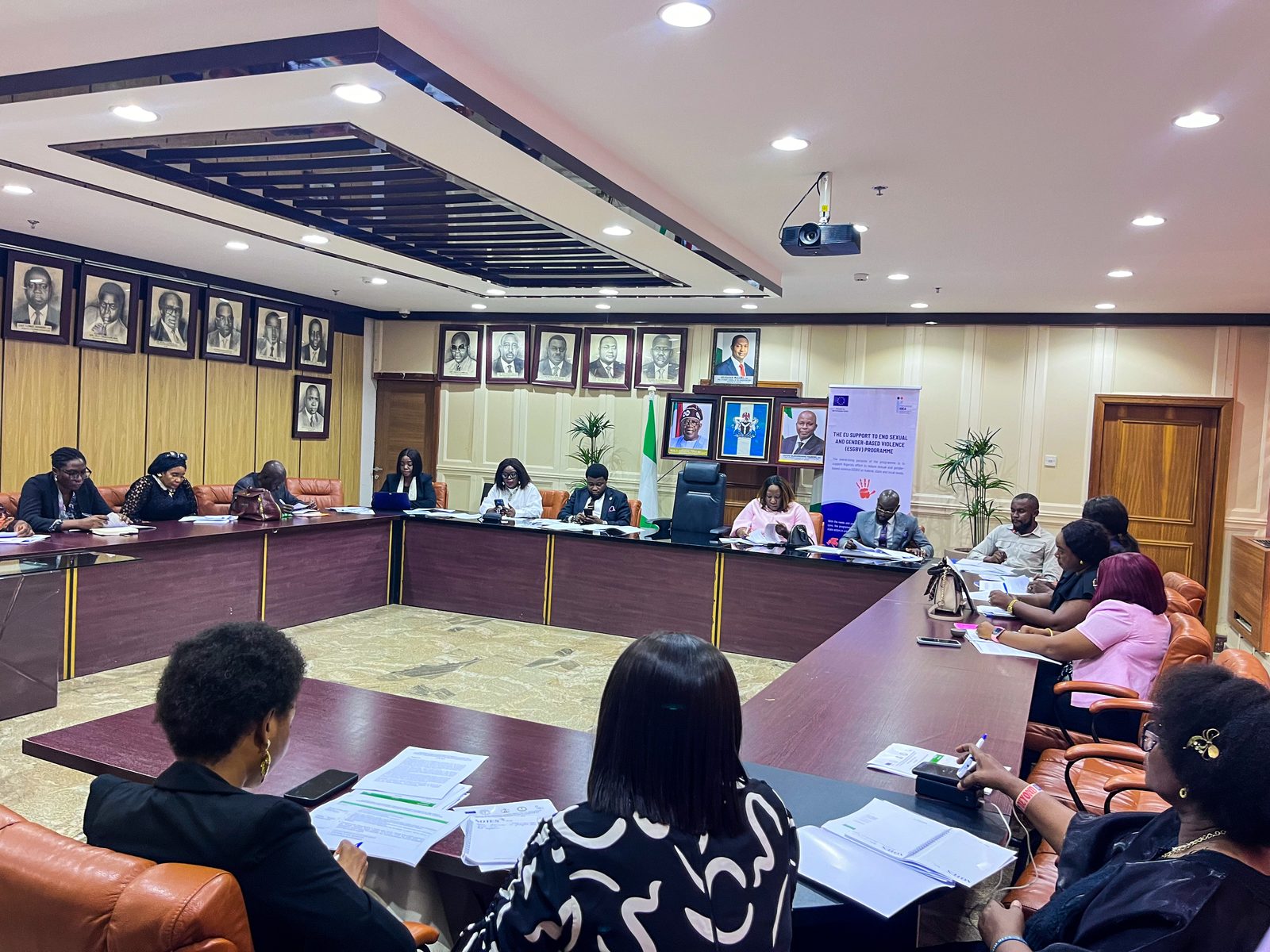 Stakeholders at the ACJMC Technical Working Group on Equal Access to Justice, Federal Ministry of Justice
